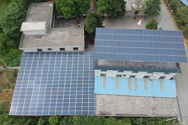 [工商业光伏屋顶]郴州苏仙区厂房光伏发电屋顶64.35KW项目
