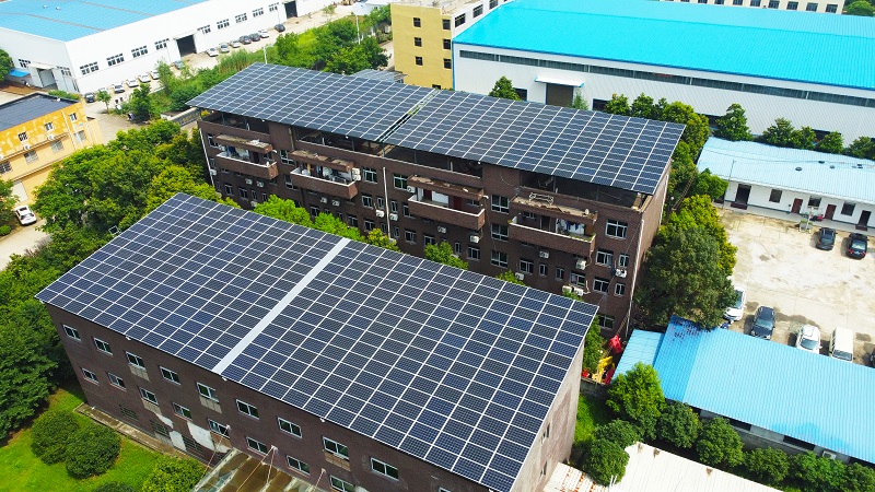 [工商业光伏屋顶]武汉市新洲区光伏发电屋顶500KW项目