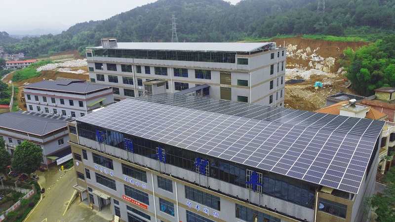 [工商业光伏屋顶]邵东隆回工商业光伏发电屋顶500KW项目